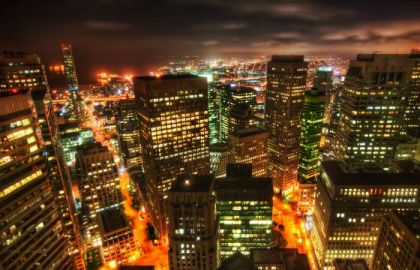 都市夜景,夜景摄影,城市夜景,洪崖洞,建筑