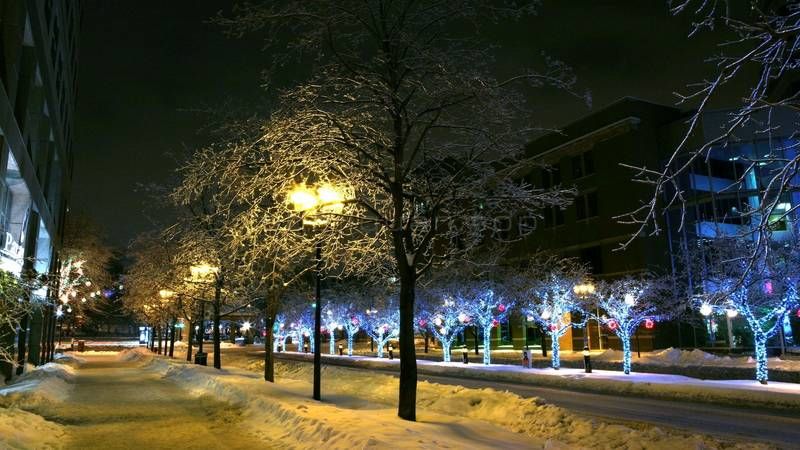 街道,建筑夜景,夜景摄影,街灯,城市街道