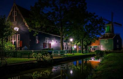 夜景工程,都市夜景,夜景照明,灯,树