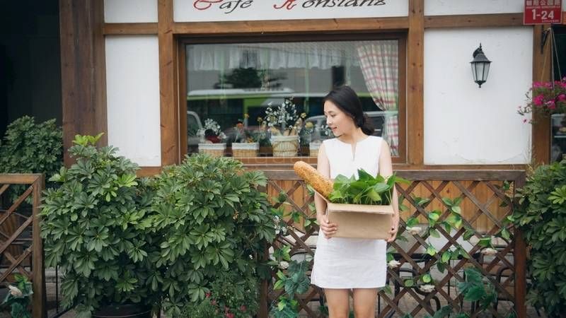 园林景观,植物,盆栽植物,窗户,餐饮场所